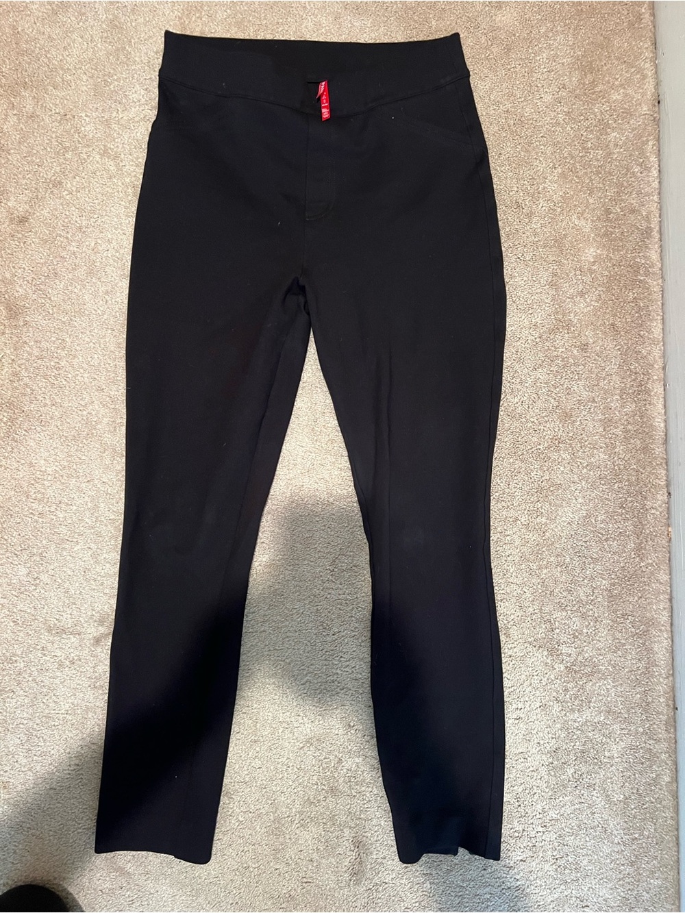 SPANX Black Ponte Slim Leggings